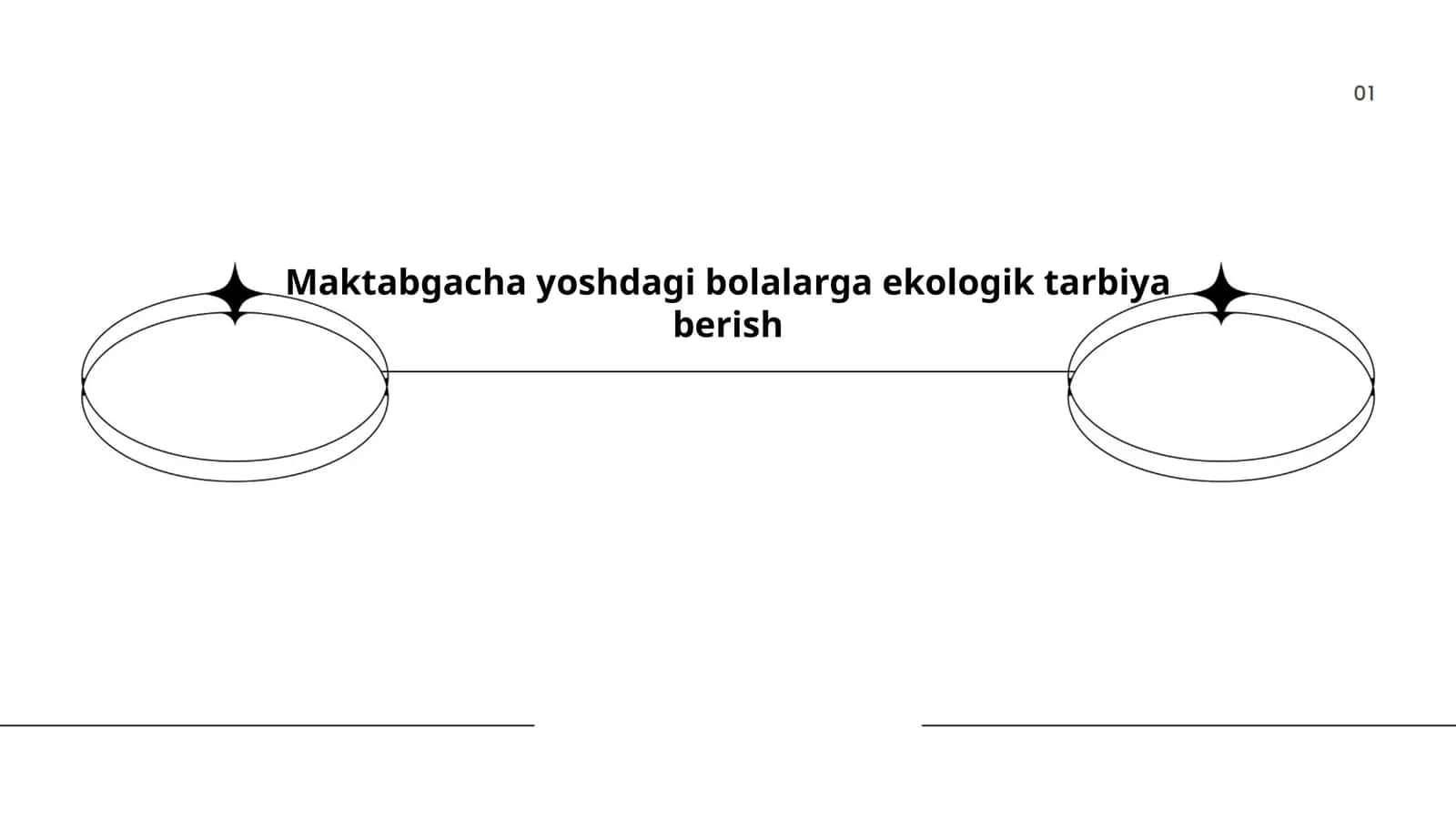 Maktabgacha yoshdagi bolalarga ekologik tarbiya berish