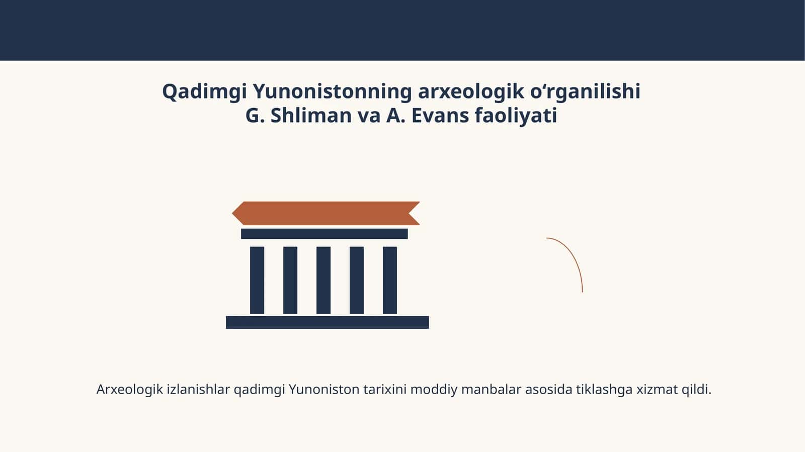 Qadimgi Yunonistonning arxeologik o‘rganilishi