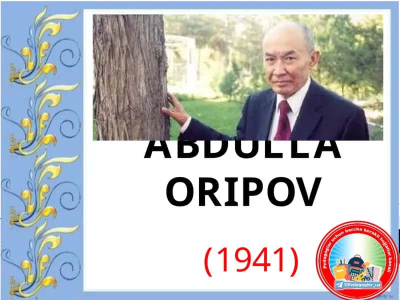 ABDULLA ORIPOV
