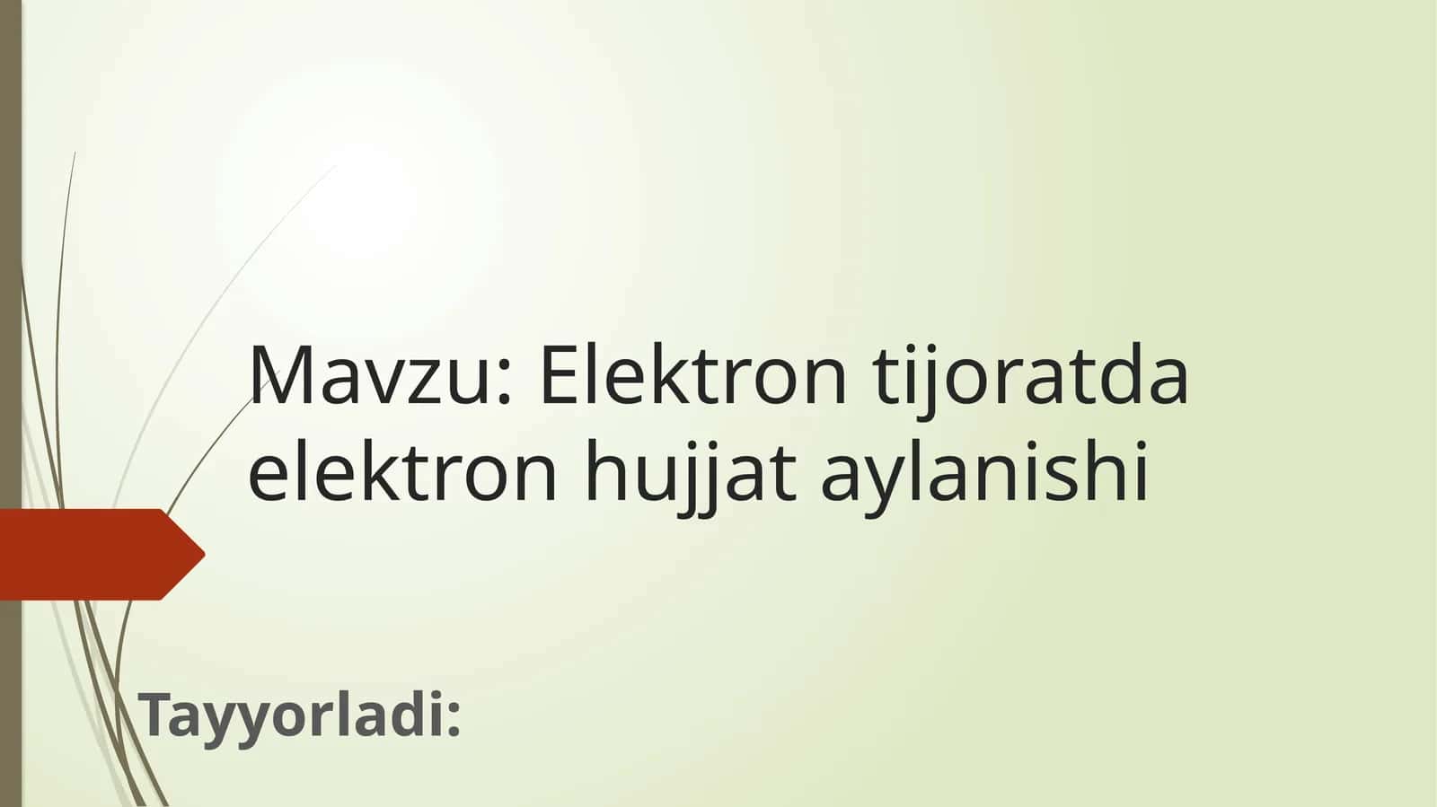 Elektron hujjat aylanishi