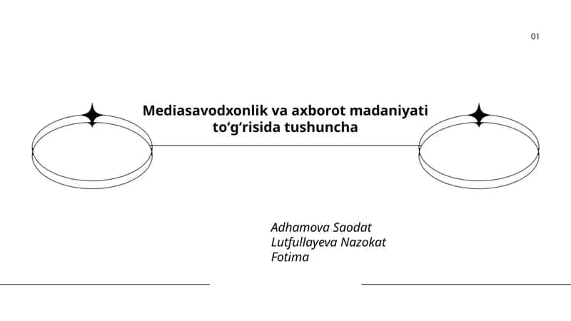 Mediasavodxonlik va axborot madaniyati