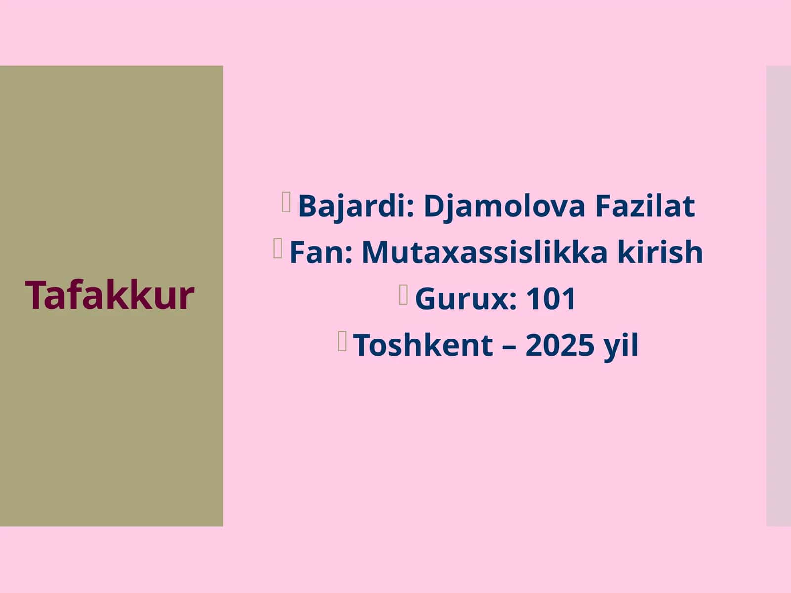 Tafakkur