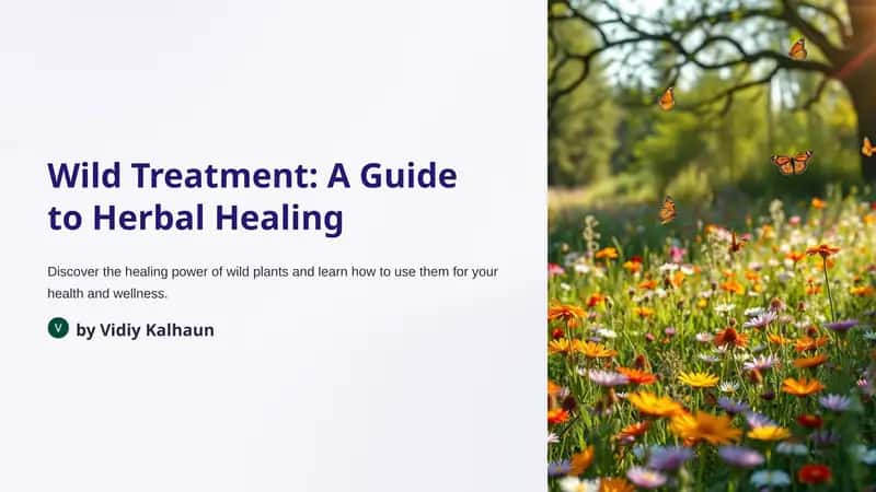 Wild Treatment: A Guide to Herbal Healing