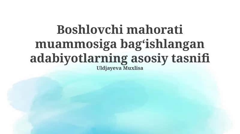 Tarixiy asoslar va nazariy modellar