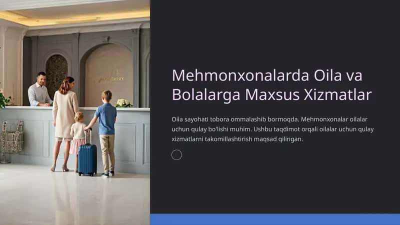 Oila va Bolalarga Maxsus Xizmatlar