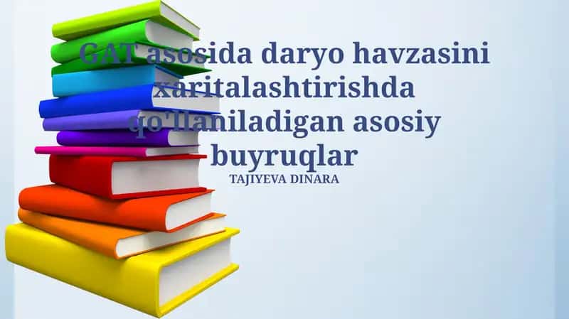 Xarita Yaratish va Tahlil Qilish