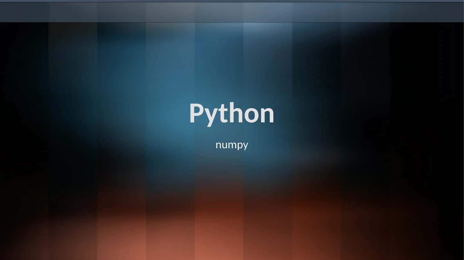 NumPy