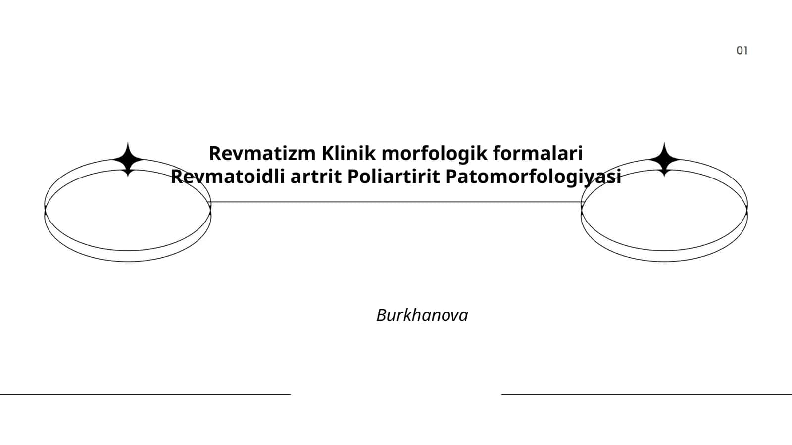 Revmatizm Klinik morfologik formalari Revmatoidli artrit Poliartirit Patomorfologiyasi Burkhanova