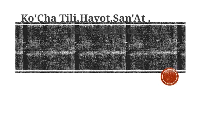 Ko'Cha Tili