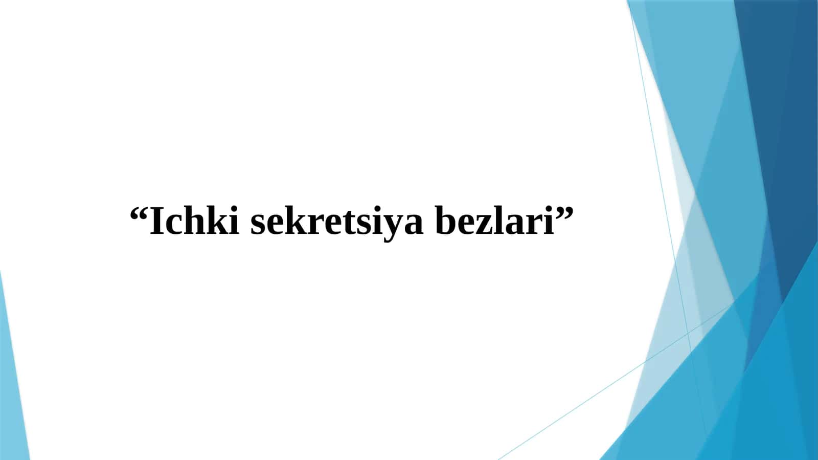 Ichkisekretsiyabezlari