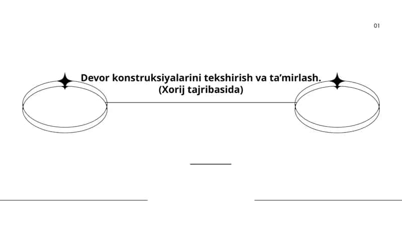 Devor konstruksiyalarini tekshirish va ta’mirlash
