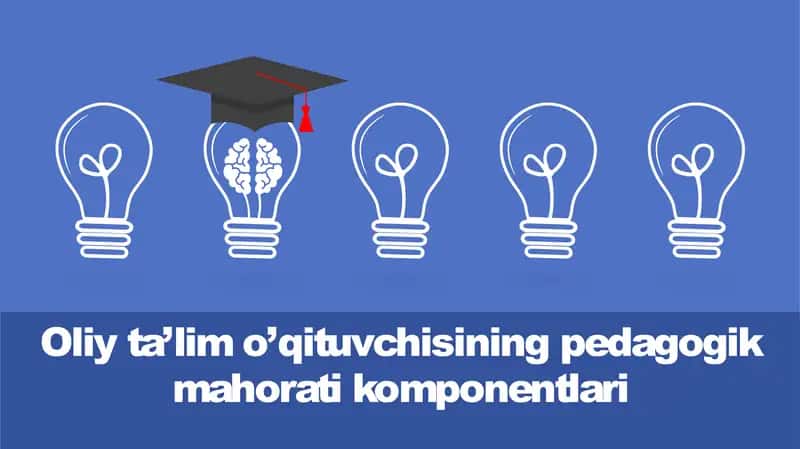 Oliy ta’lim o’qituvchisining pedagogik mahorati