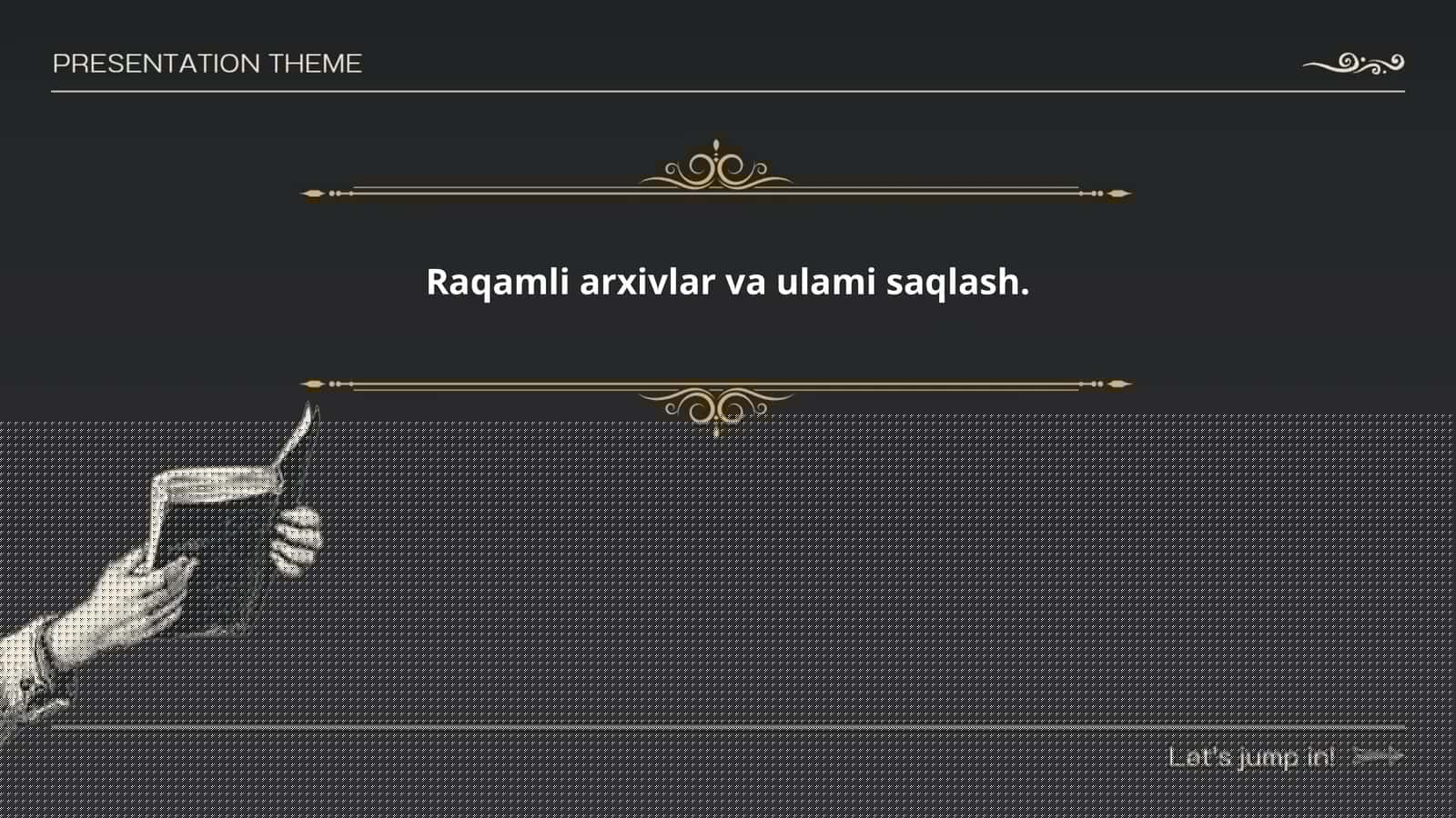Raqamli arxivlar va ulami saqlash