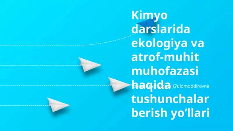 Ekologiya va Atrof-muhit muhofazasi