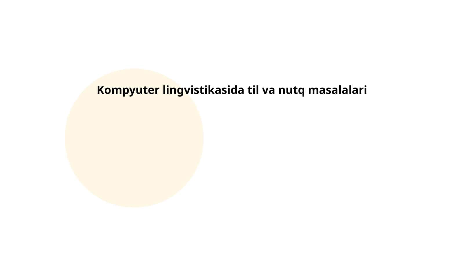 Matnni qayta ishlash algoritmlari