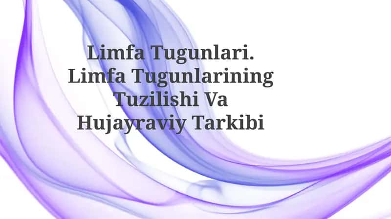 Limfa Tugunlari