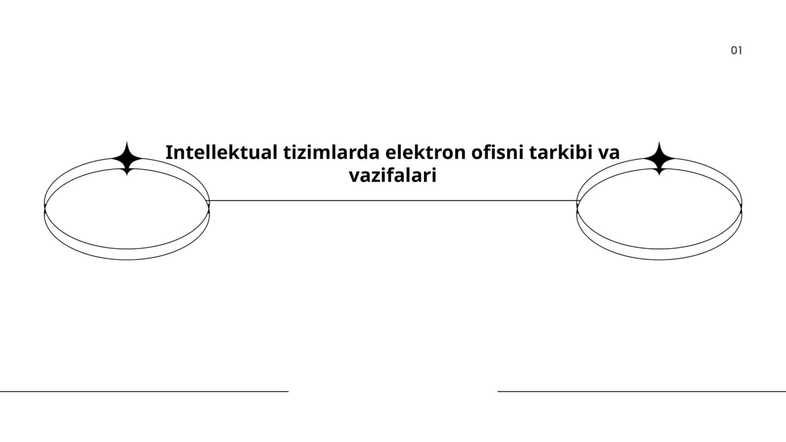 Intellektual tizimlarda elektron ofisni tarkibi va vazifalari