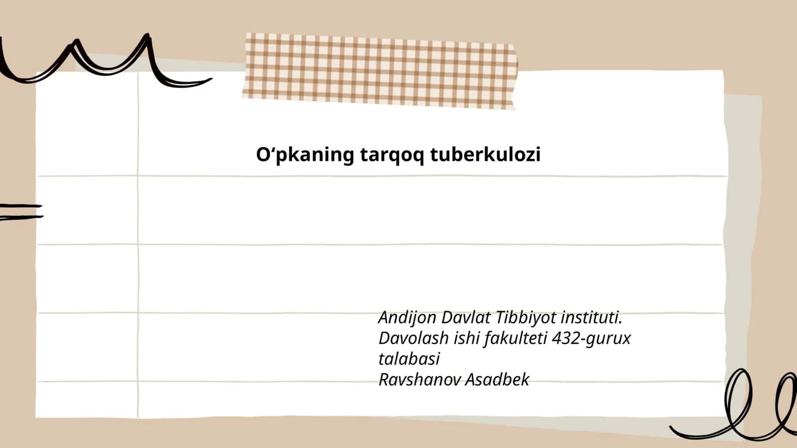 Oʻpkaning tarqoq tuberkulozi