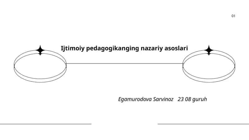 Ijtimoiy pedagogikanging nazariy asoslari