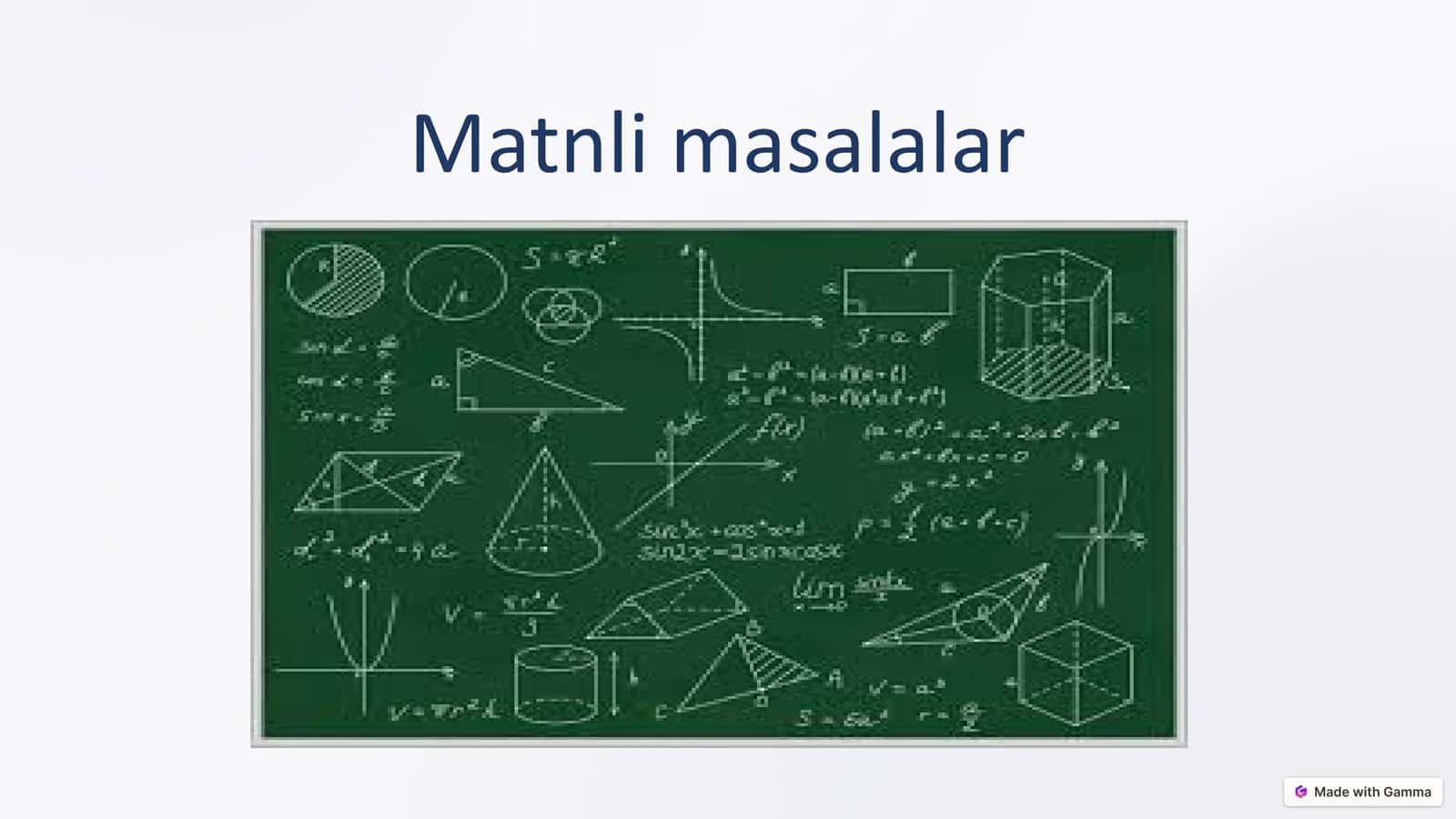 Matnli masalalar