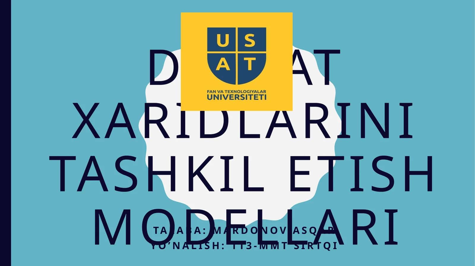 Davlat xaridlarini tashkil etish modellari