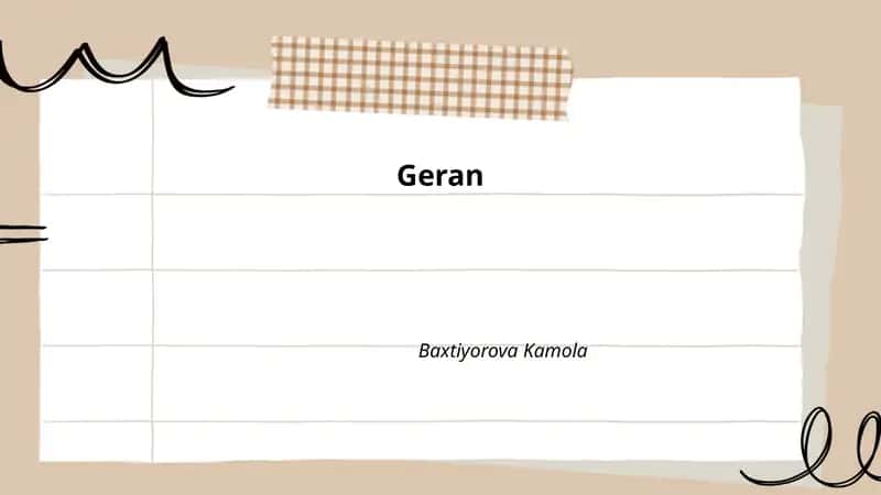 Geran