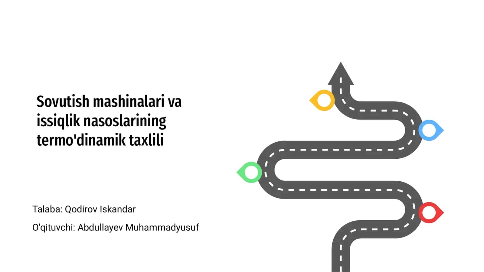 Sovutish mashinalari va issiqlik nasoslarining termo'dinamik taxlili
