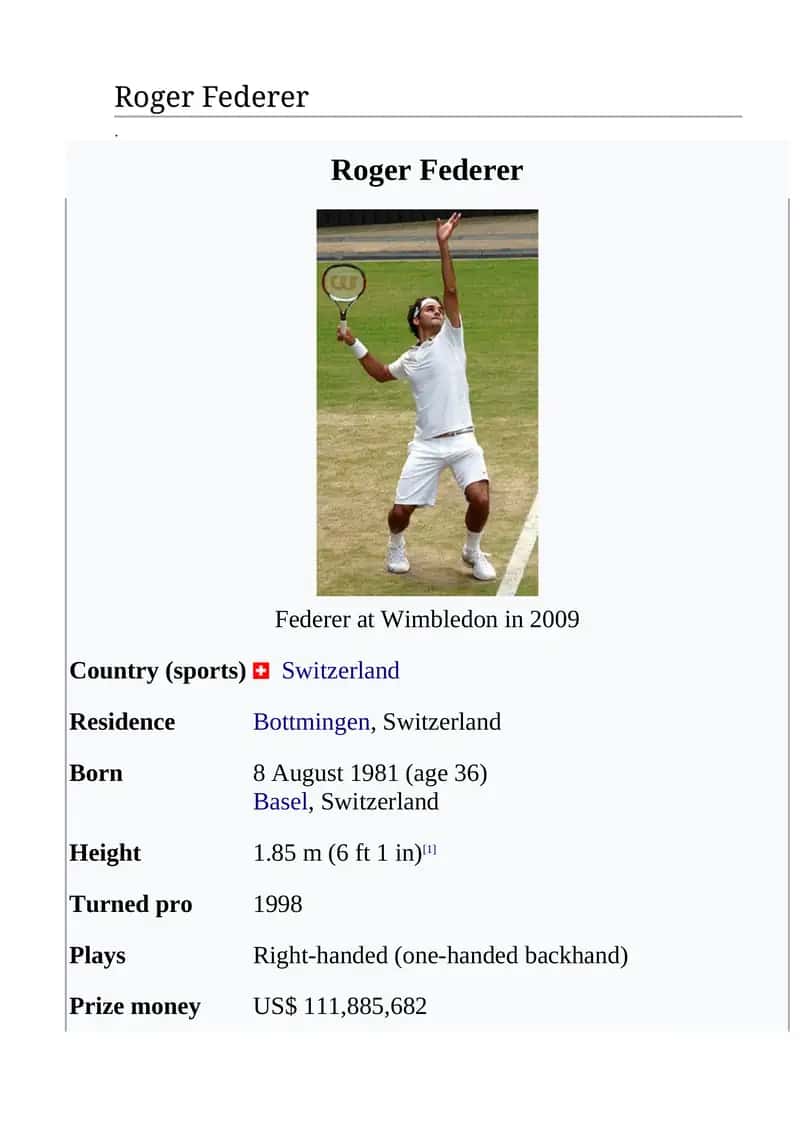 Roger Federer