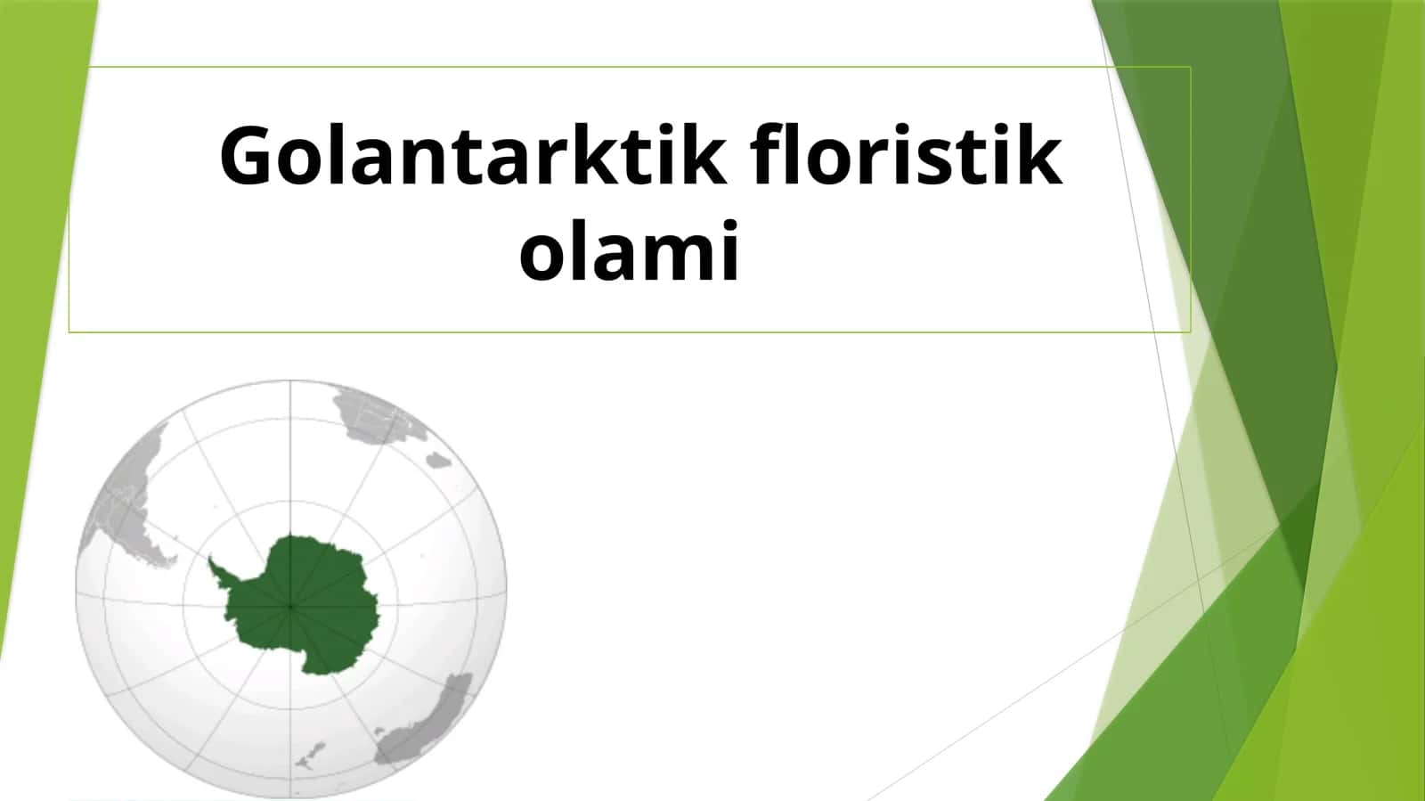 Golantarktik floristik olami