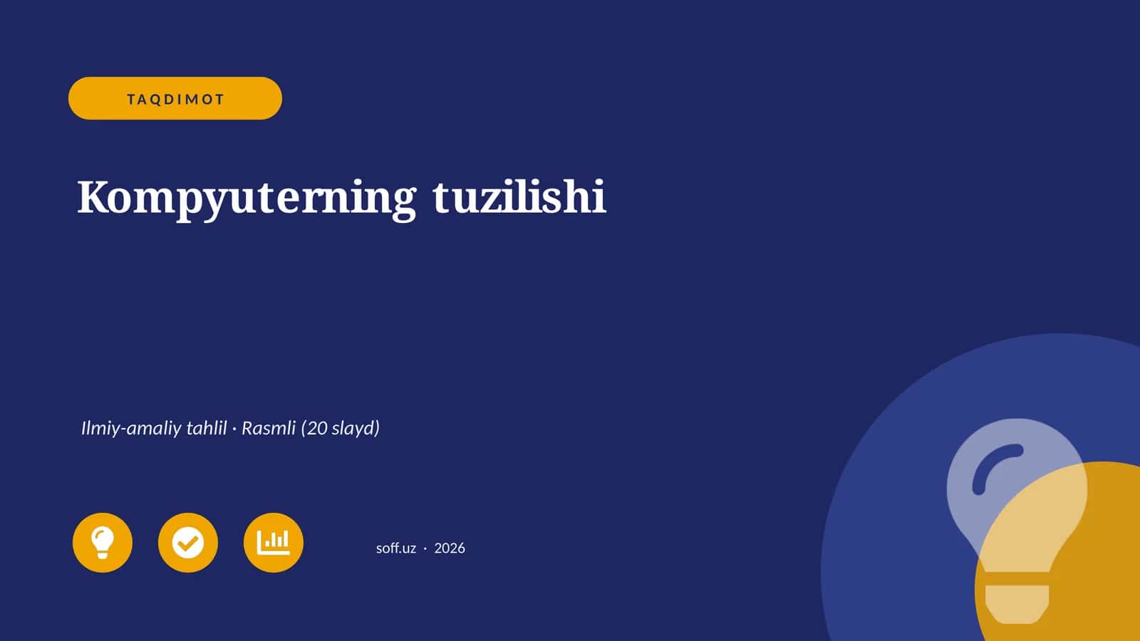 Kompyuterning tuzilishi