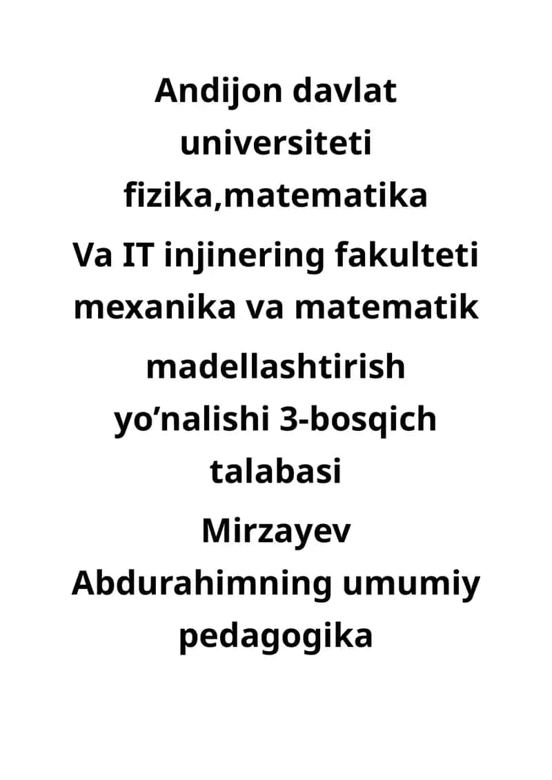 Rivojlanish Psixologiyasi