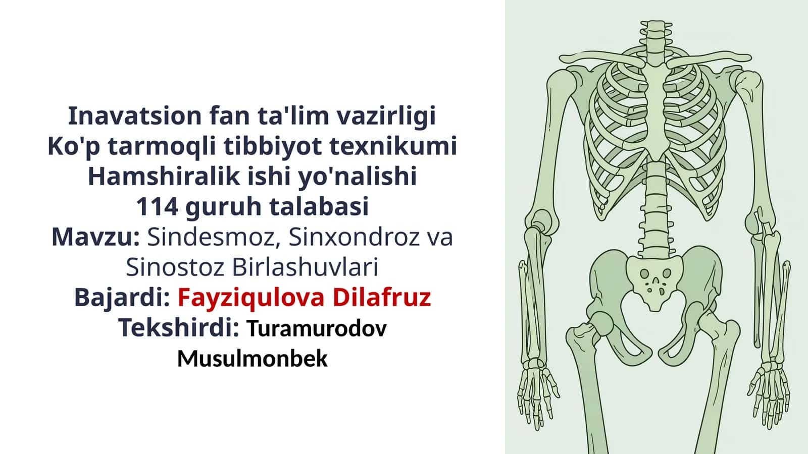 Sindesmoz, Sinxondroz va Sinostoz Birlashuvlari