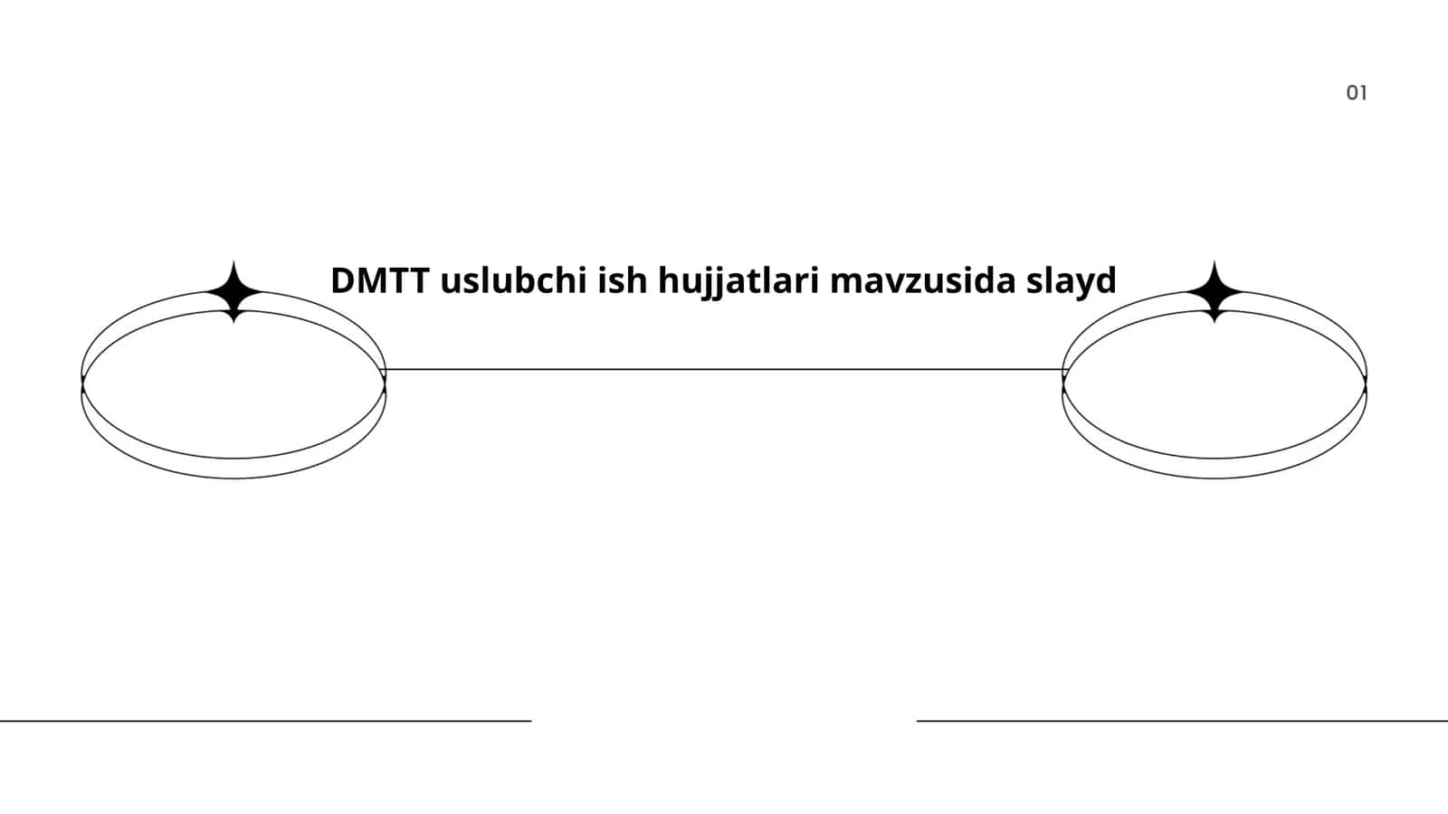 DMTT uslubchi ish hujjatlari mavzusida slayd