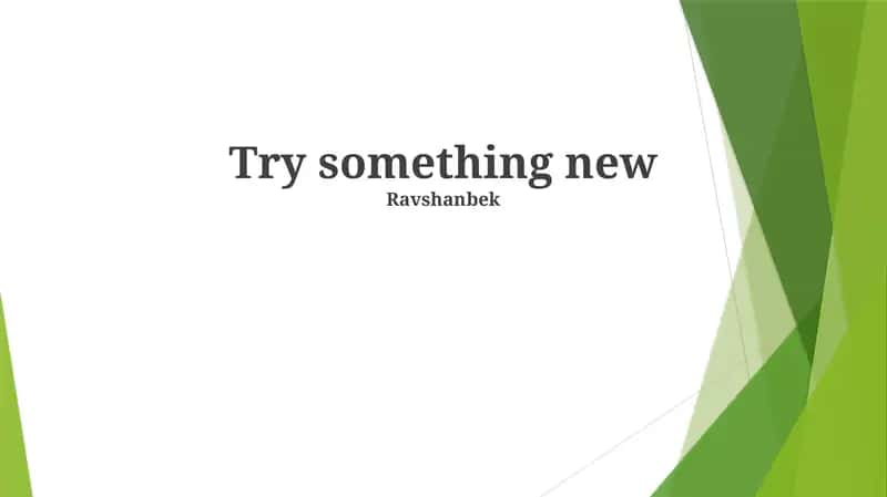 Discover hidden talents, step out of your comfort zone, and embrace new experiences with Ravshanbek's guide on facing the unknown and exploring your potential