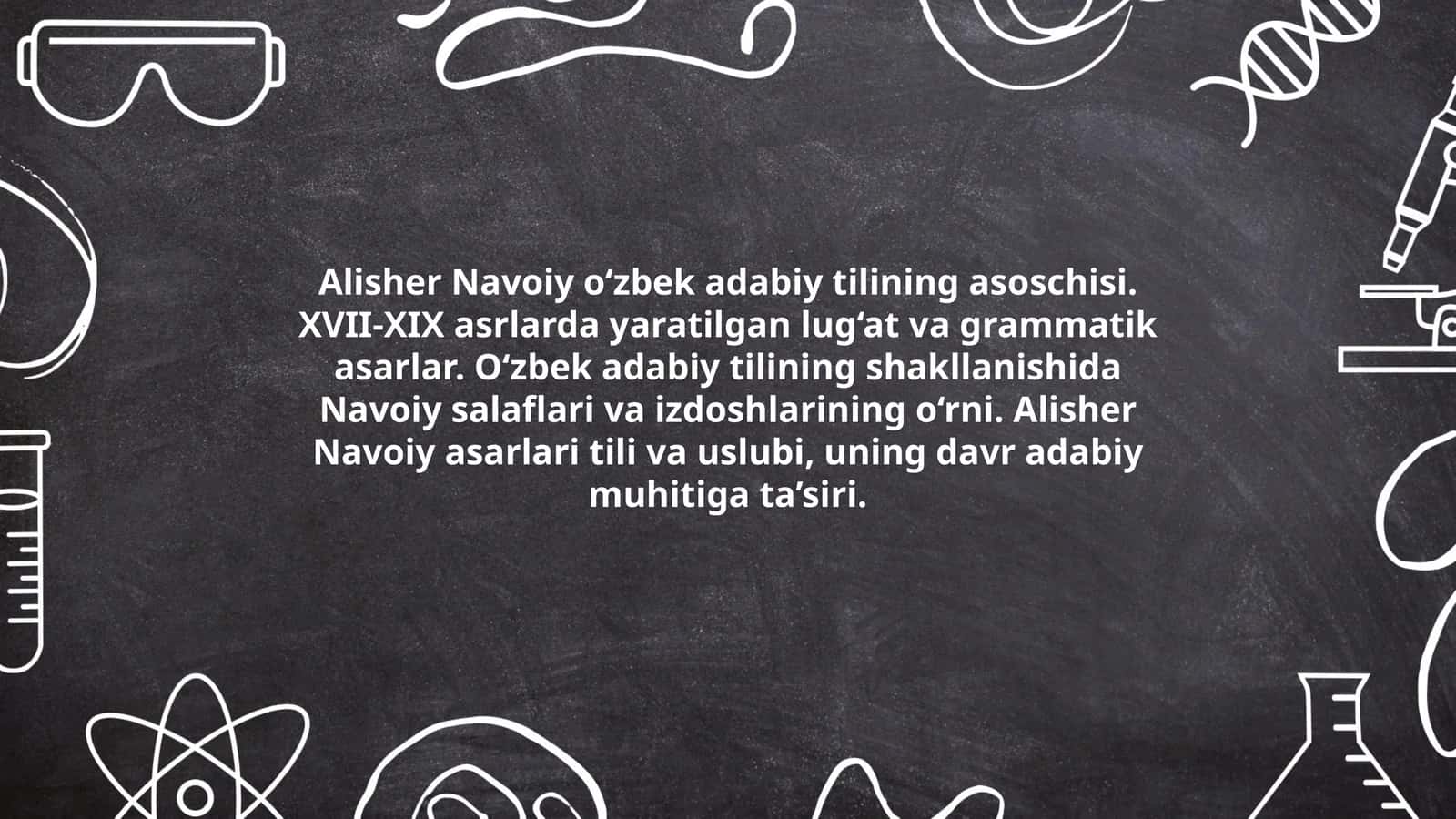 Alisher Navoiy asarlari