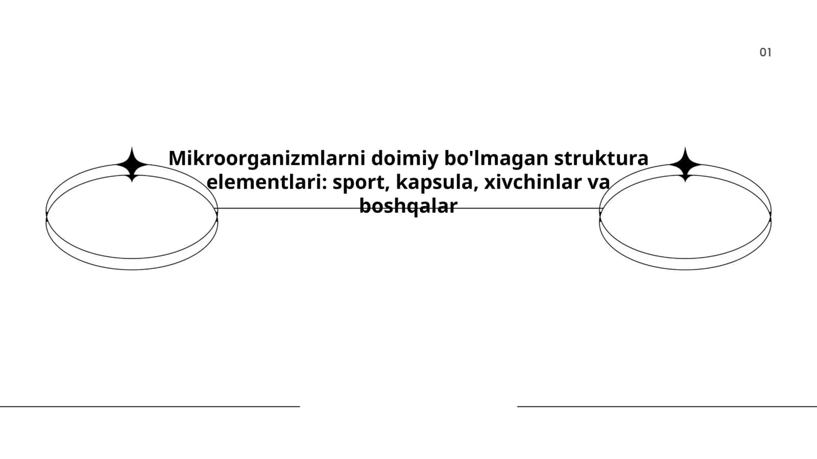 Mikroorganizmlarni doimiy bo'lmagan struktura elementlari