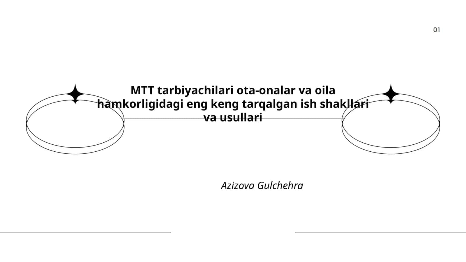 MTT tarbiyachilari ota-onalar va oila hamkorligidagi eng keng tarqalgan ish shakllari va usullari