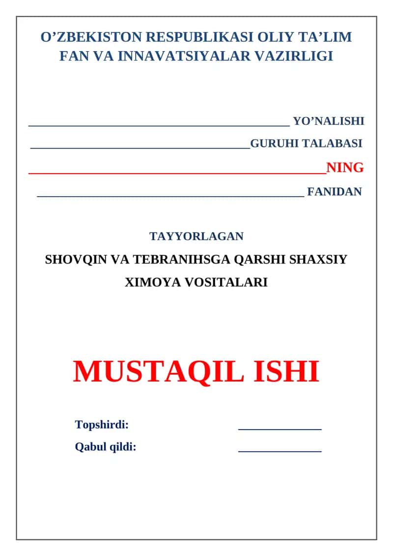 Shovqin va tebranihsga qarshi shaxsiy ximoya vositalari