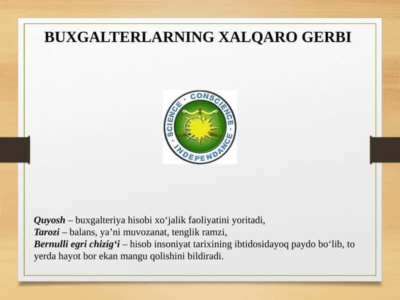 BUXGALTERLARNING XALQARO GERBI