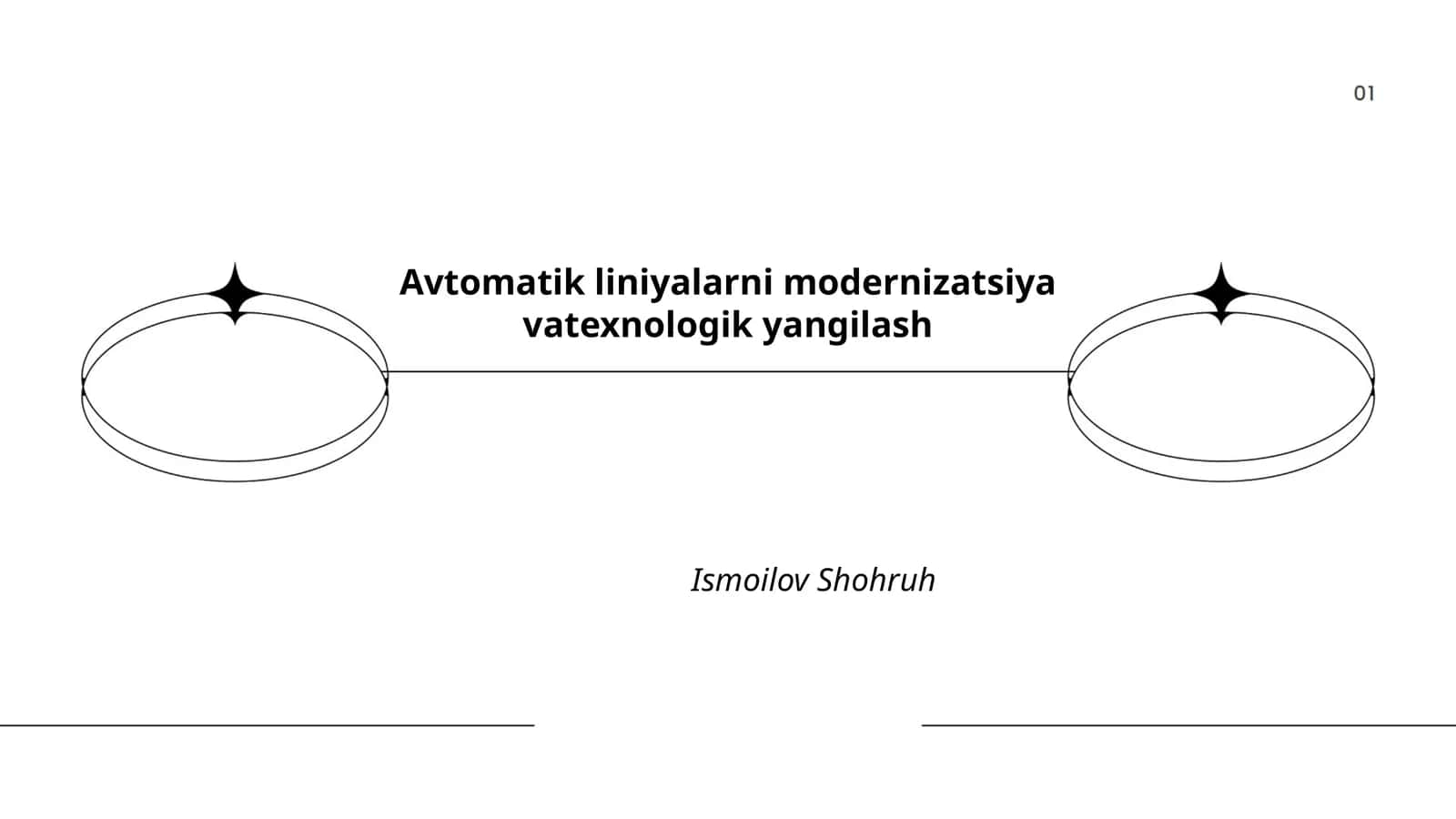 Avtomatik liniyalarni diagnostika va holat baholash metodlari