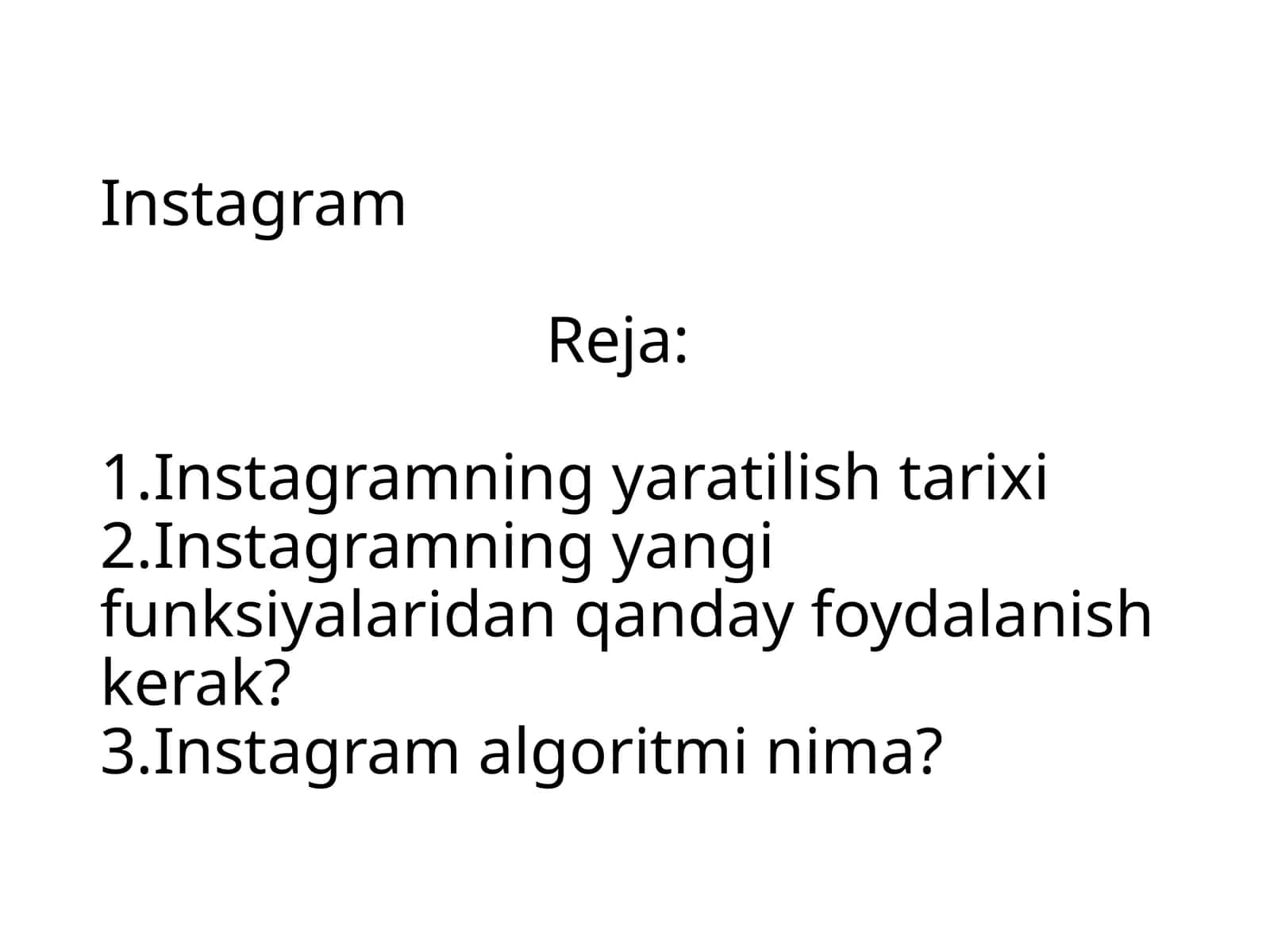 Instagram