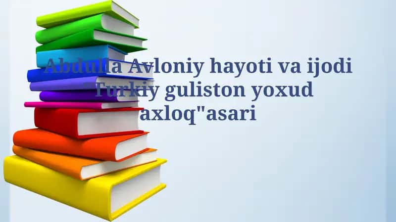 Turkiston Gulistoni Yoxud Axloq