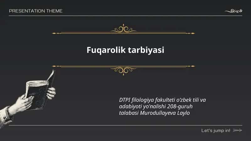 Fuqarolik tarbiyasi