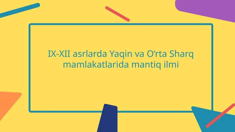 Mantiq ilmi