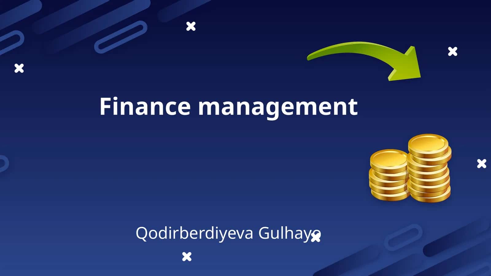 Finance management