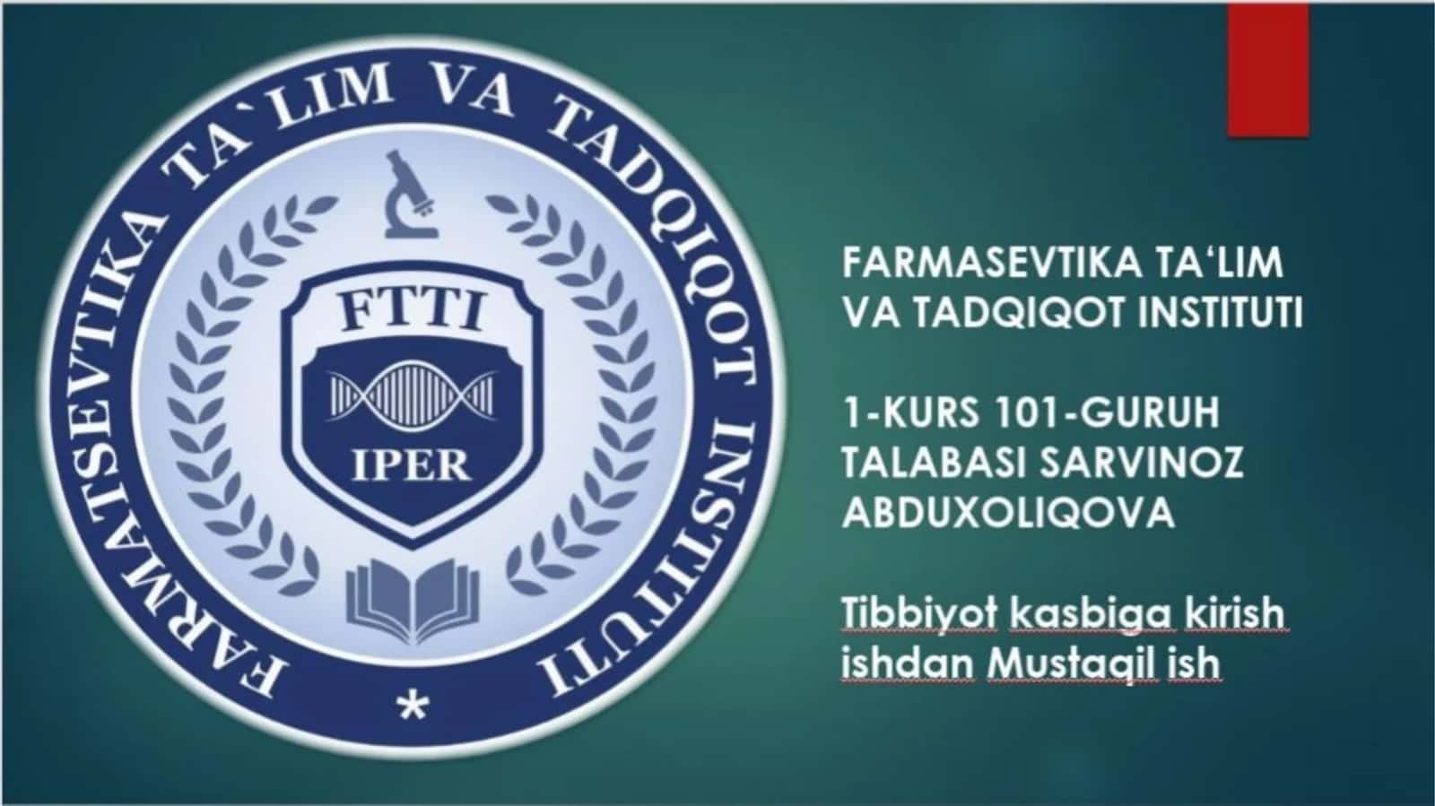 Patsient bilan verbal va non-verbal muloqot ko'nikmalari