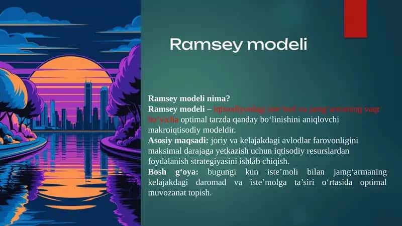 Ramsey modeli