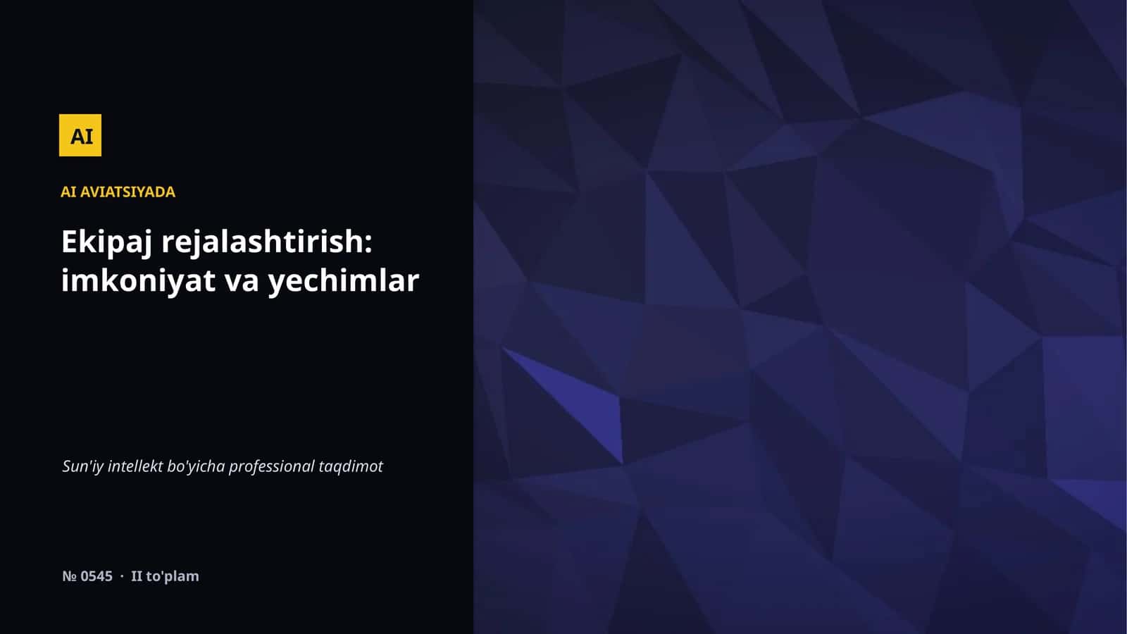 AI AVIATSIYADA