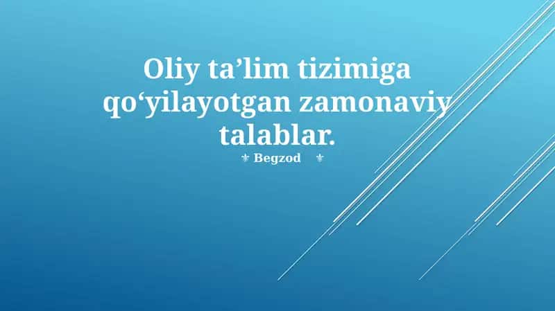 Jahon fuqaroligi va ishga joylashish
