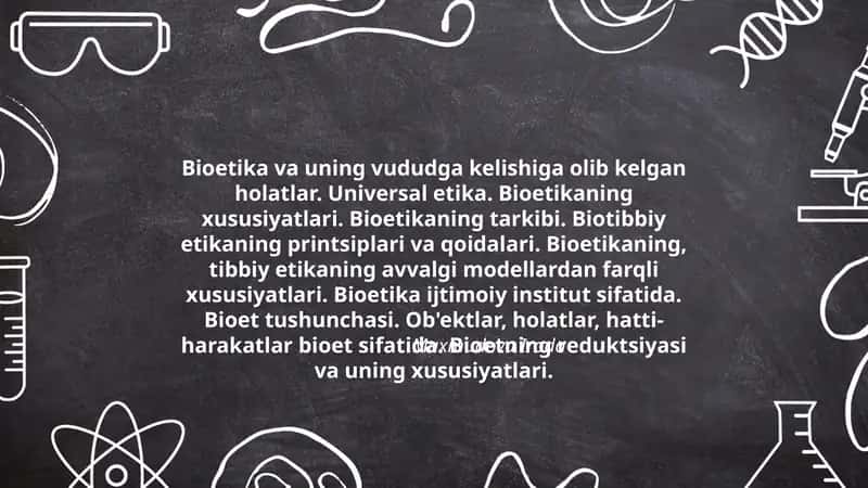 Bioetika va uning vududga kelishiga olib kelgan holatlar